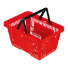 Shopping Basket 22L Red - 3